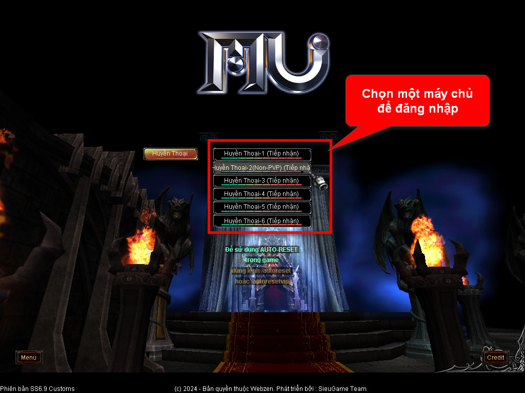 Chức năng chính của Game MU Ba Miền Chức năng chính của Game MU Ba Miền