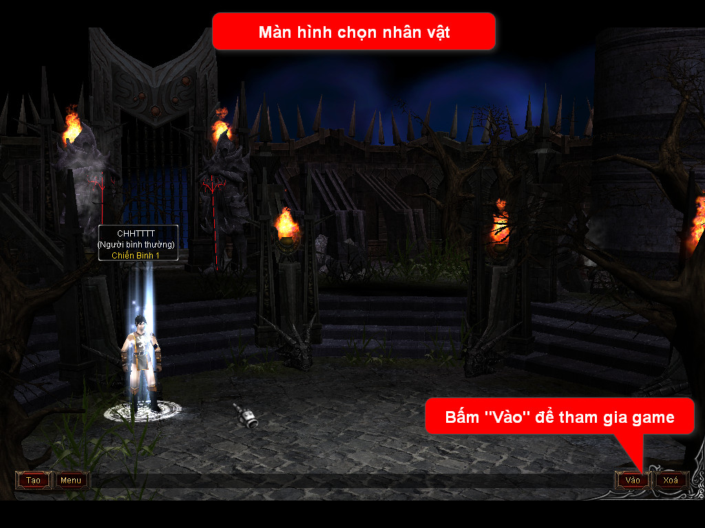 Chức năng chính của Game MU Ba Miền Chức năng chính của Game MU Ba Miền